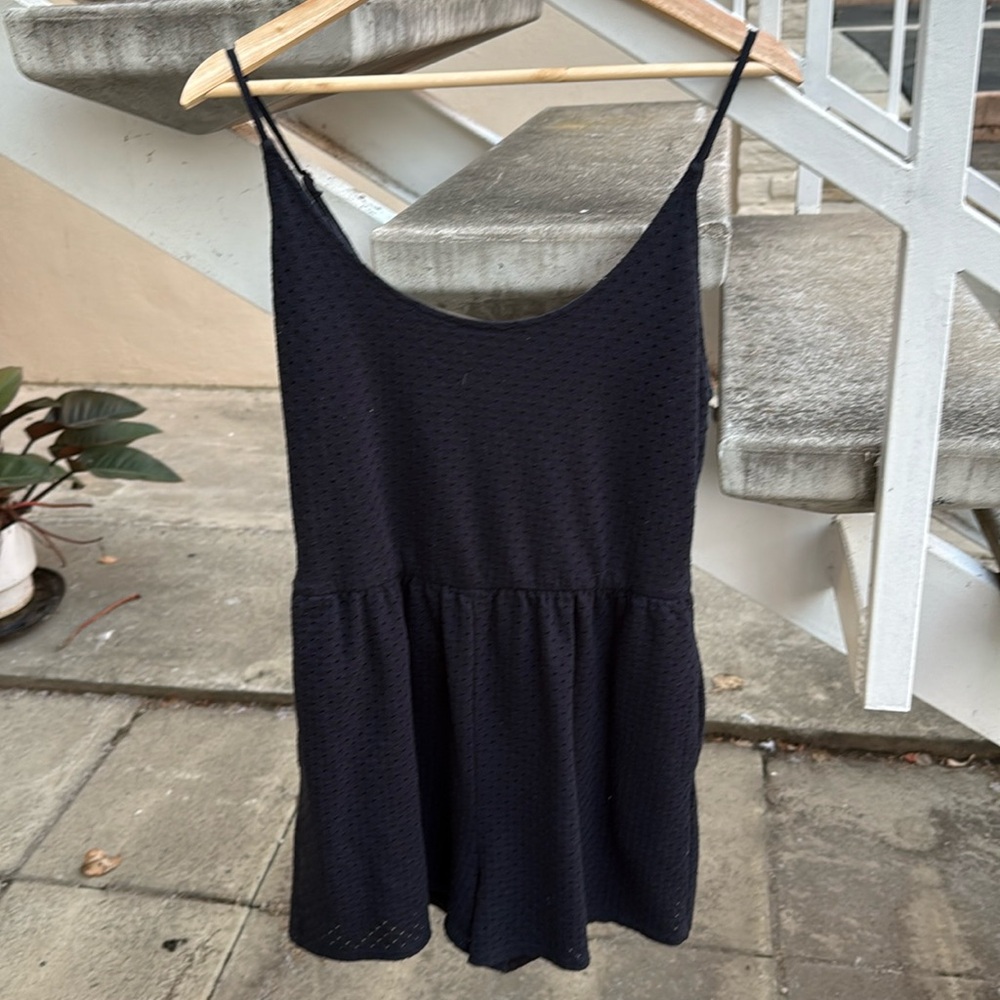 Wild Fable navy blue size Large romper